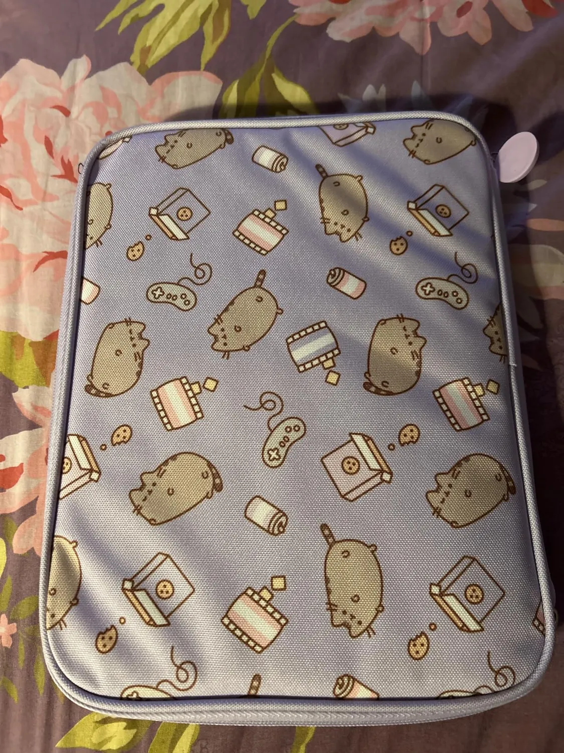 Erik Pusheen Cat Tablet-Schutzhülle bis 10 Zoll aus Polyester