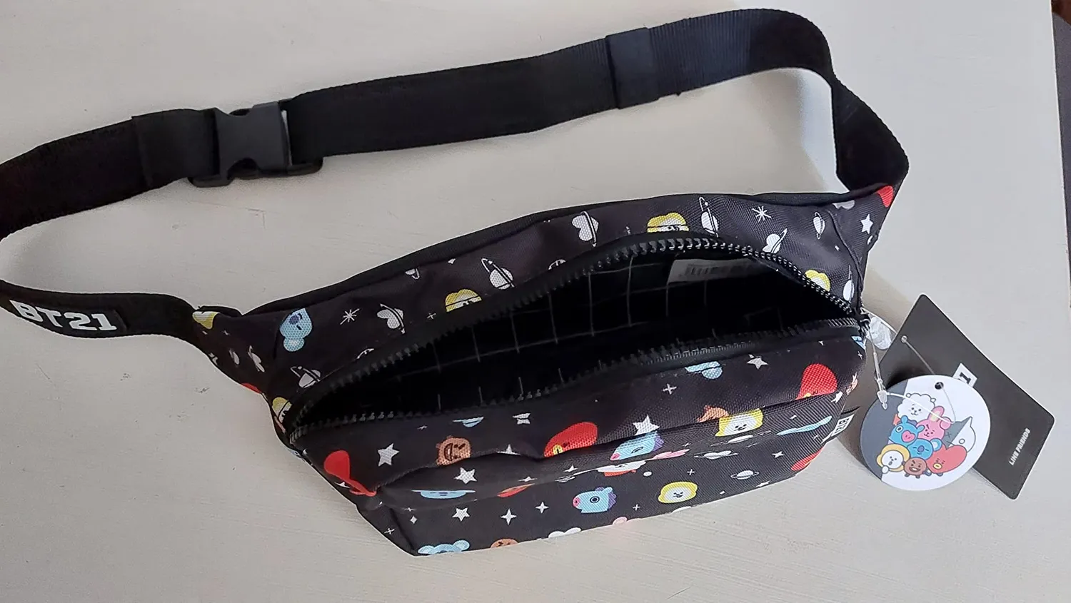 Erik BT21 Cool Bauchtasche Polyester schwarz