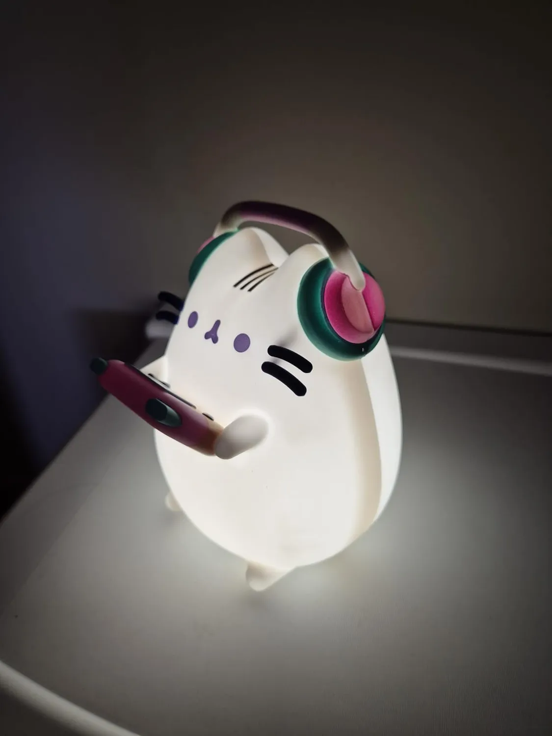 Erik Pusheen Cat Lampe LED Nachtlicht USB weiß