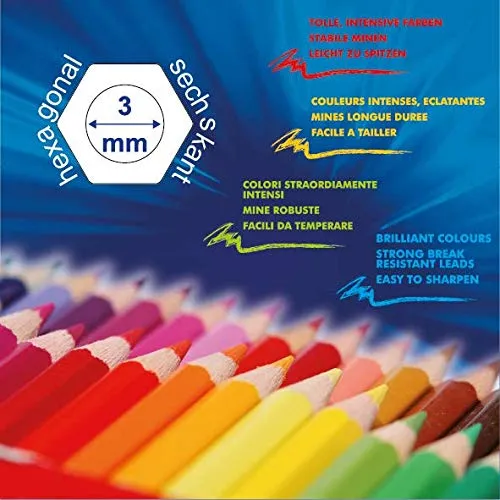 TSI Buntstifte Hexagonal