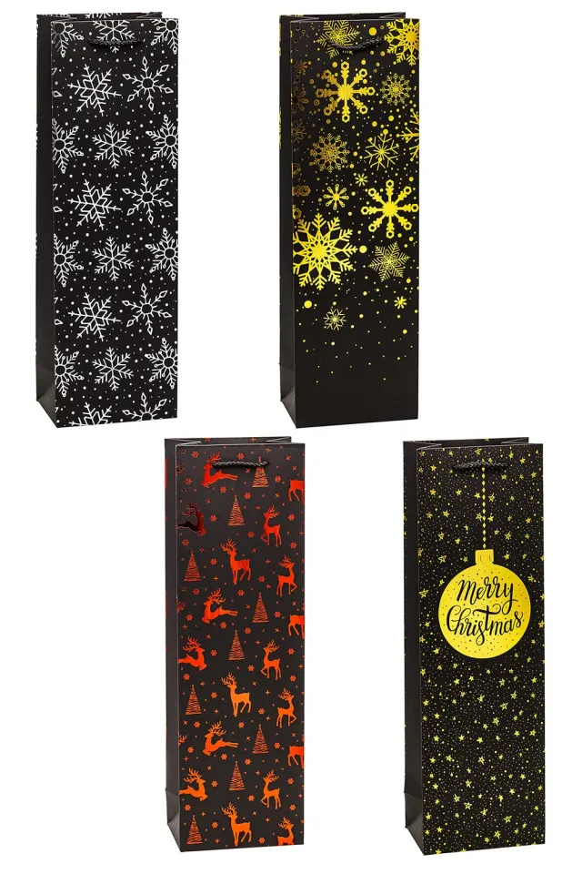 TSI Weihnachten Premium Geschenktüten 12er