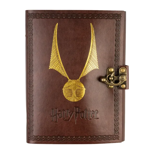 Erik Harry Potter Schnatz Notizbuch Leder 180 Seiten
