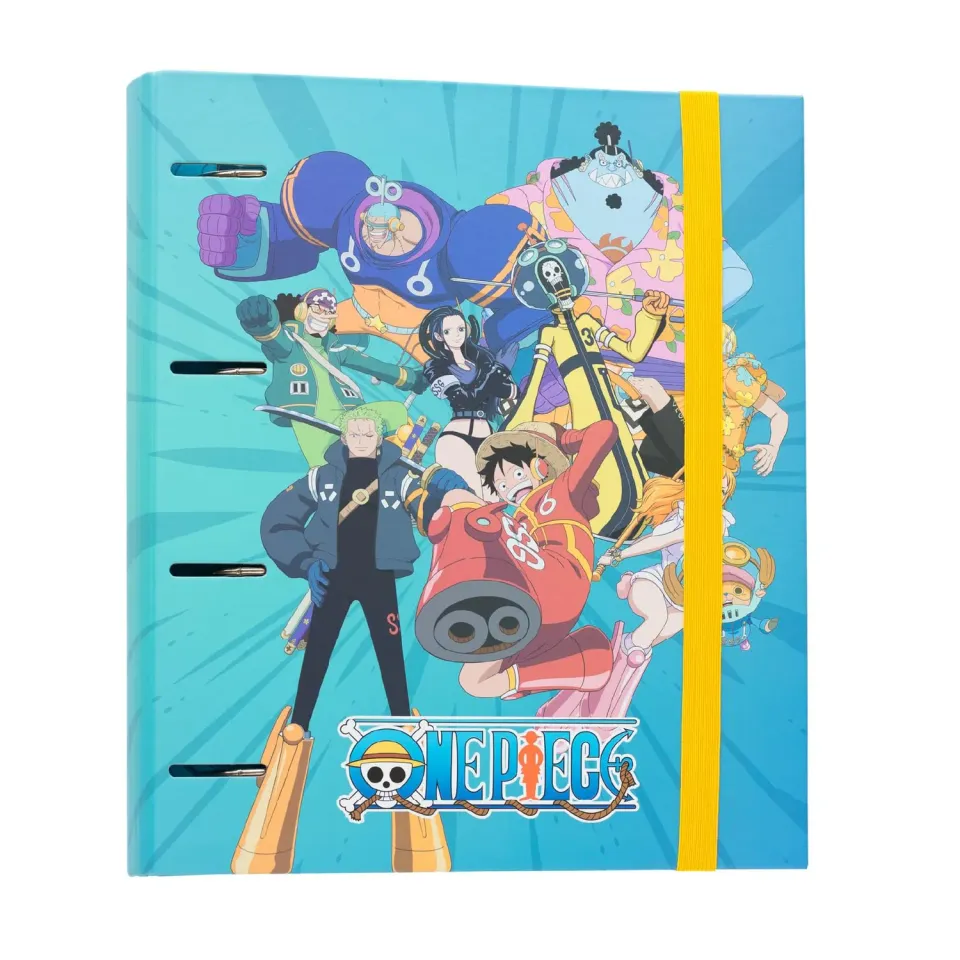 Erik One Piece Ringordner A4 4 Ringe schmal mit Gummi
