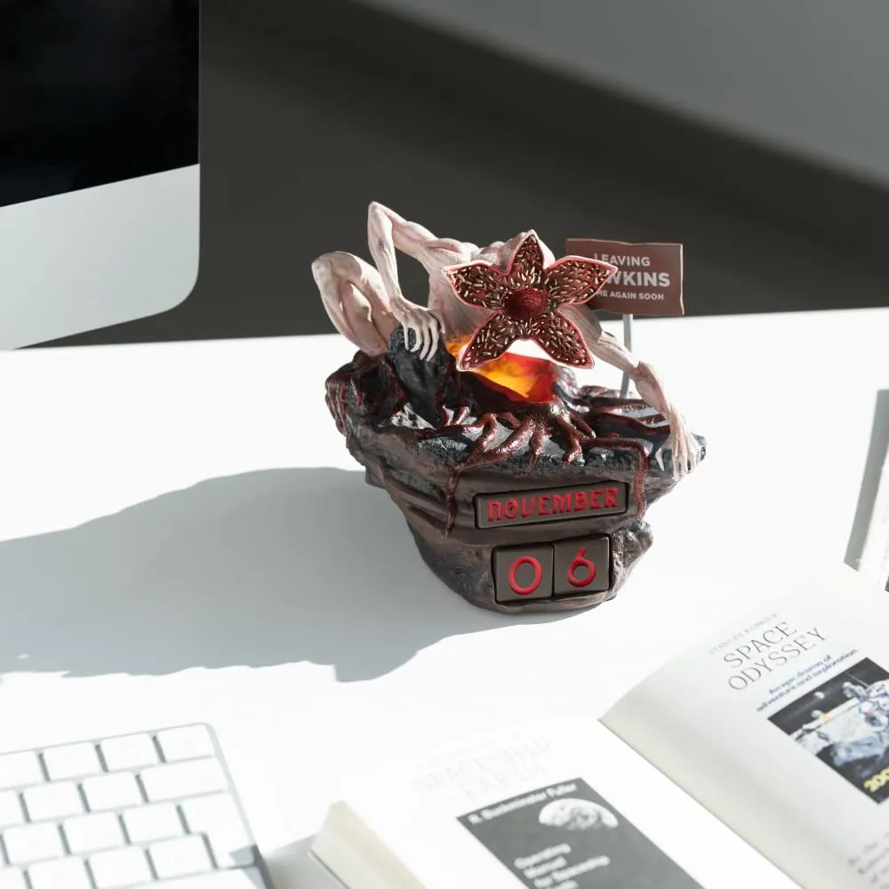 Erik Stranger Things Demogorgon Ewiger Kalender 3D-Figur