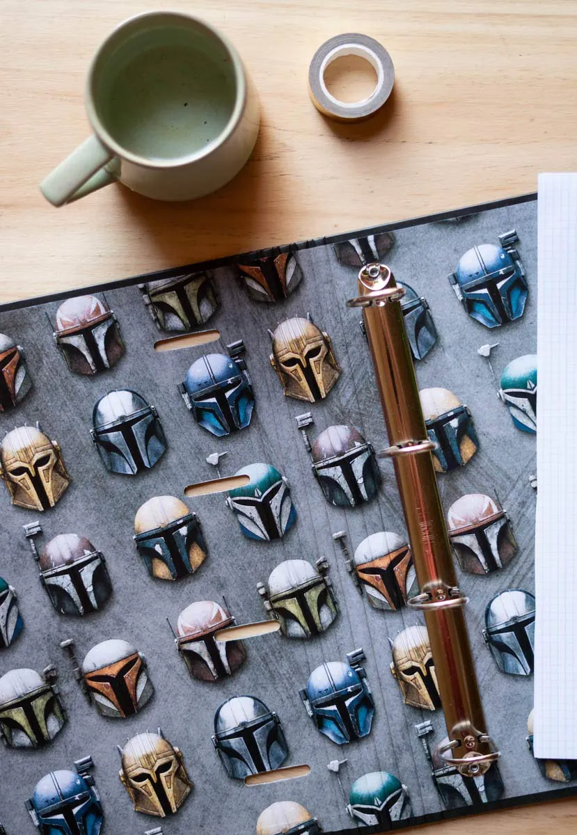 Erik The Mandalorian Helm Ringordner A4