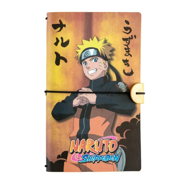 Erik Naruto Notizbuch A5 Kunstleder nachfüllbar