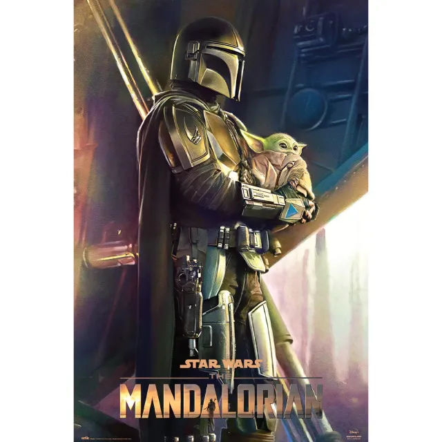 Erik The Mandalorian Grogu Poster 61x91,5 cm Baby Yoda