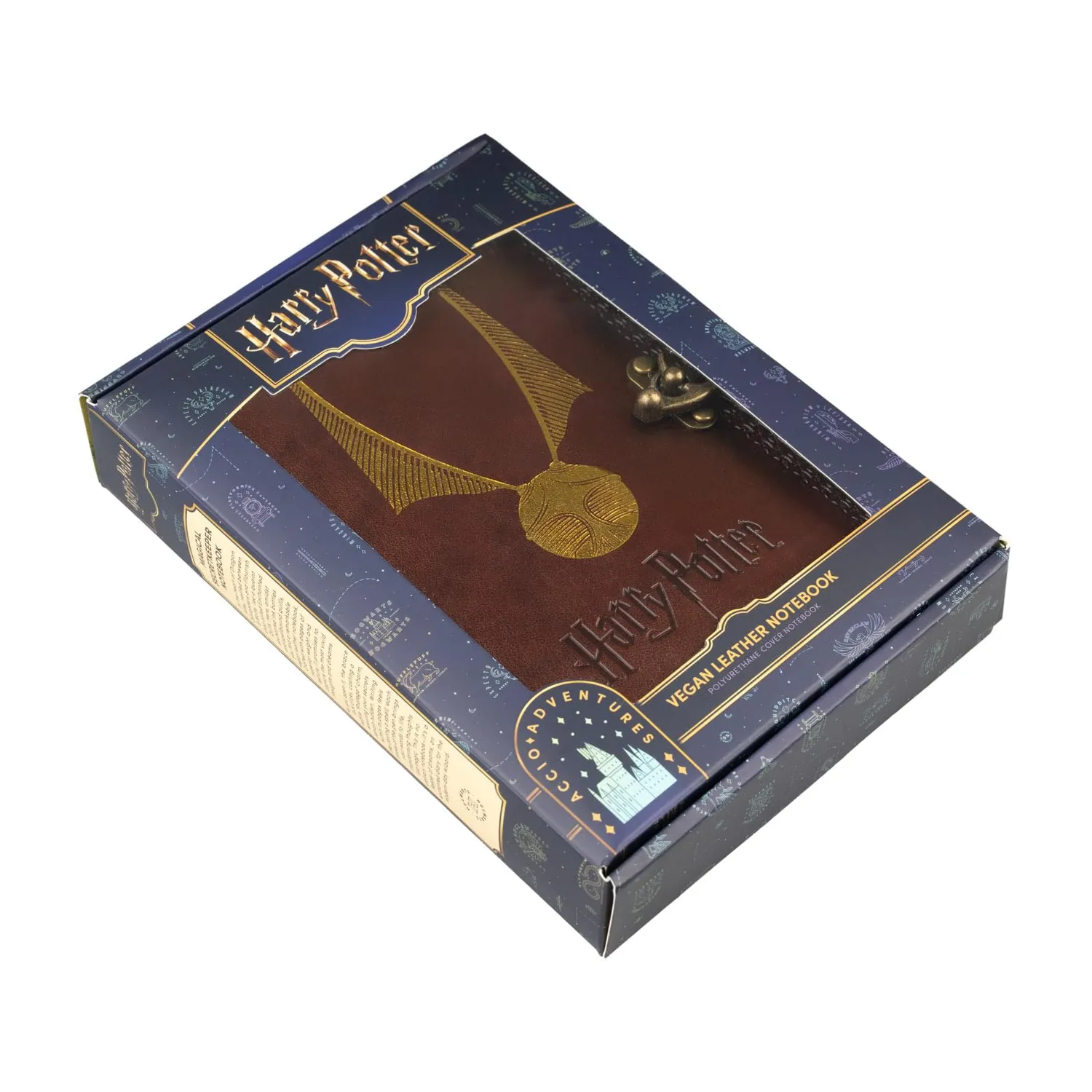 Erik Harry Potter Schnatz Notizbuch Leder 180 Seiten
