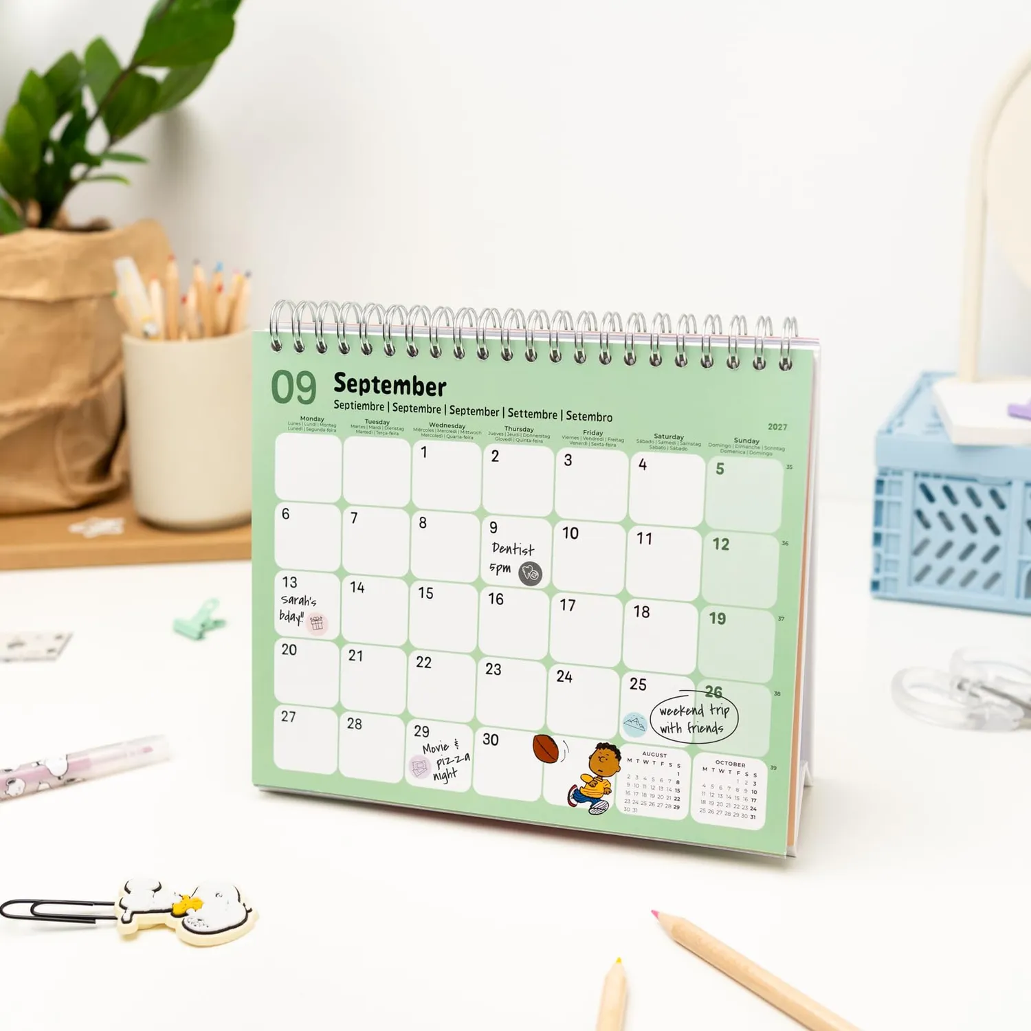 Erik Peanuts Snoopy Kalender 2027