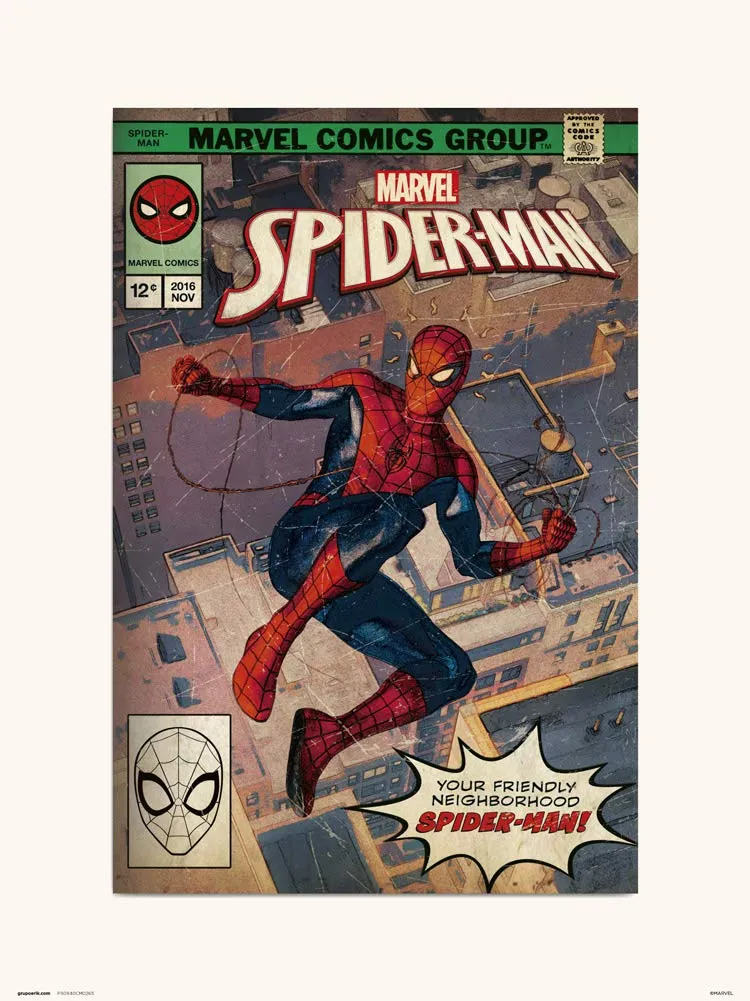 Erik Print Marvel Comics Spider-Man Art Print