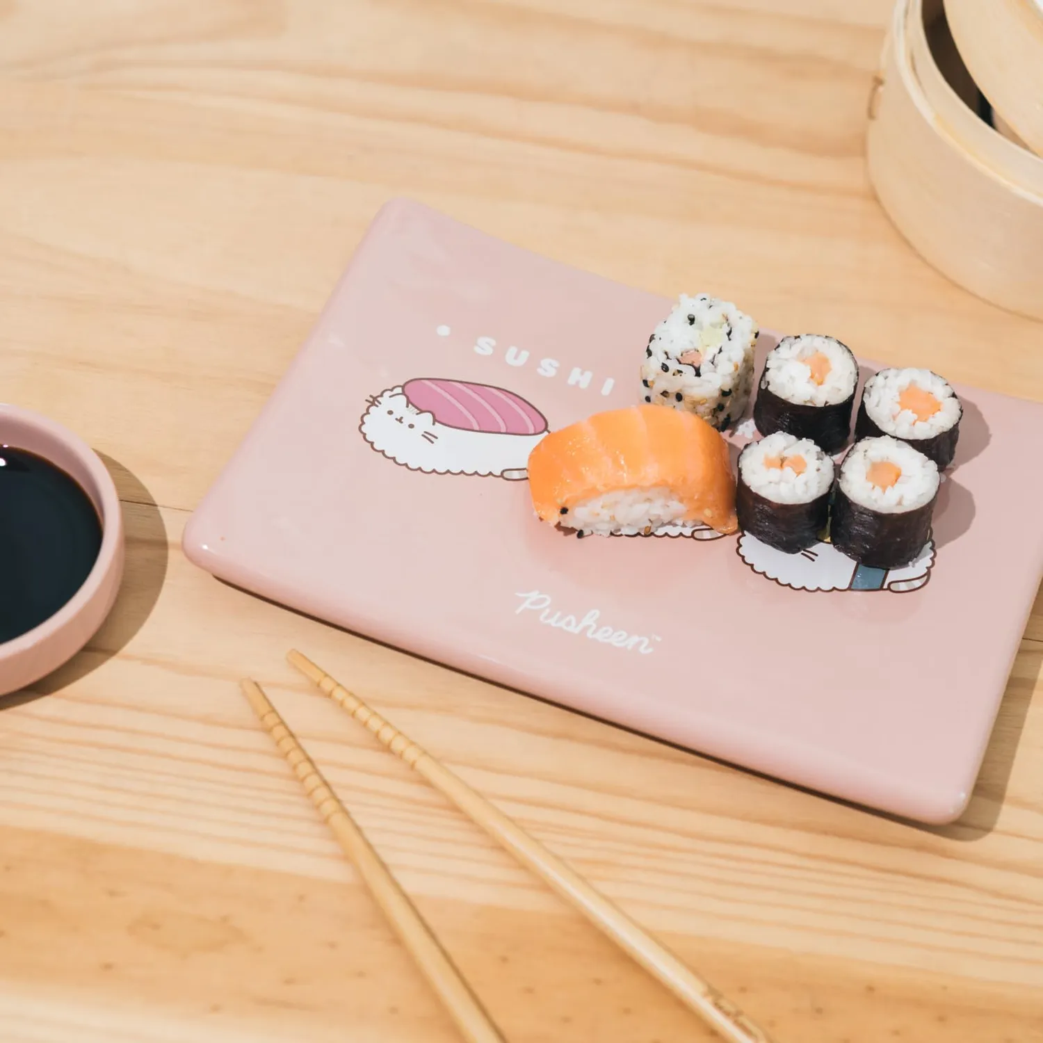 Erik Pusheen Sushi-Set Geschirr Keramik 3-teilig