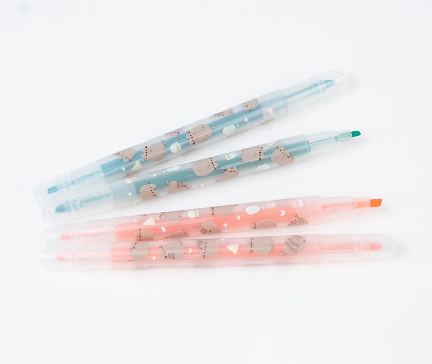 Erik Pusheen Foodie Textmarker 4er pastell Dualspitze
