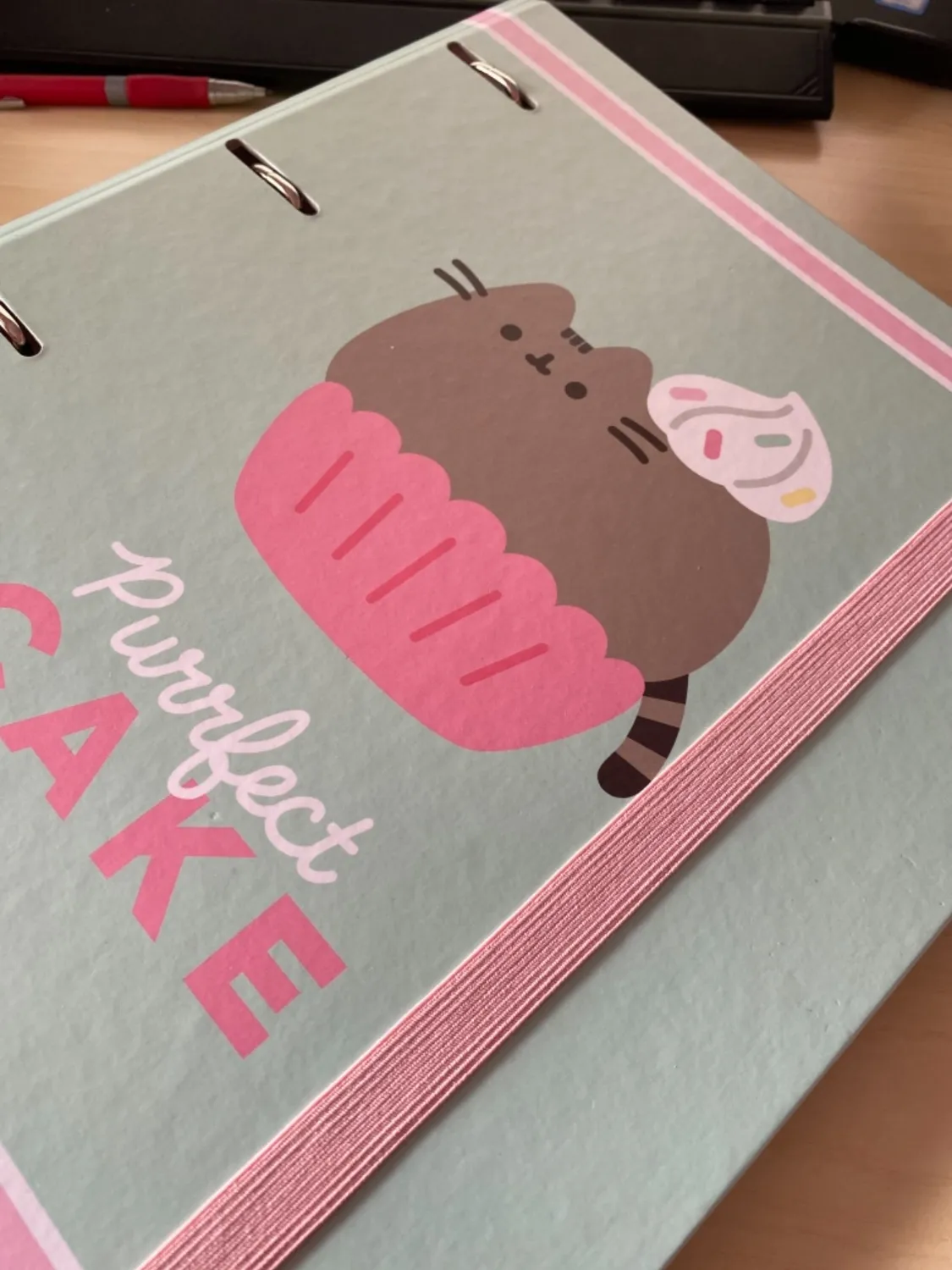 Erik Pusheen Foodie Ringordner A4 4 Ringe