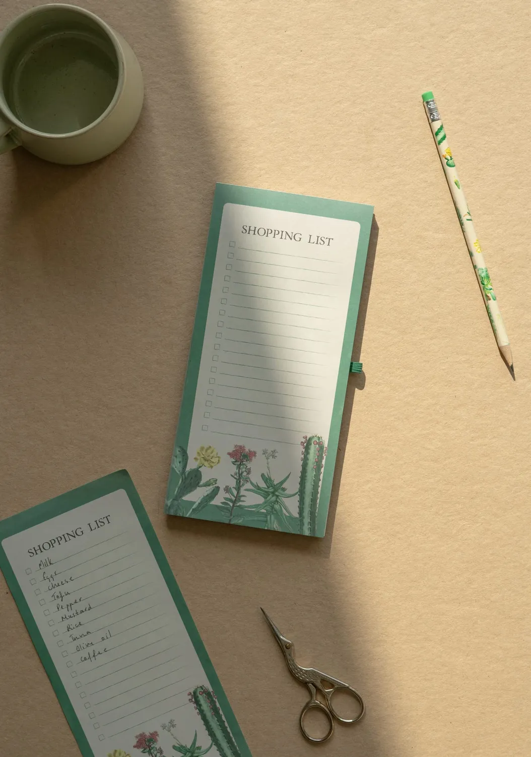 Erik Notizblock magnetisch 10x21 cm mit Stift