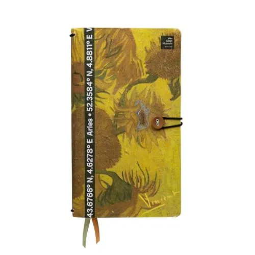 Erik Van Gogh Museum Sonnenblumen Notizbuch A5 nachfüllbar