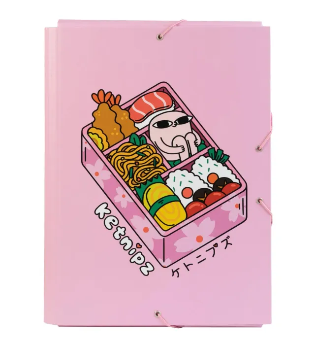 Erik Ketnipz Premium Sammelmappe A4 mit Gummizug
