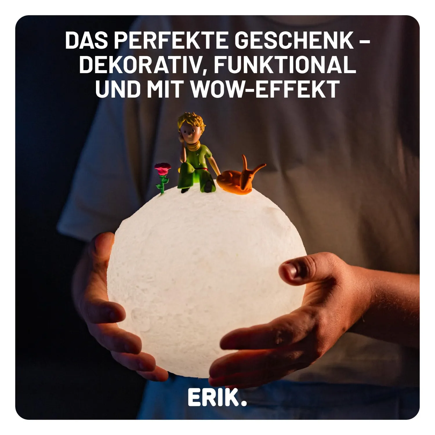 Erik LED Lampe Harz USB Batterie