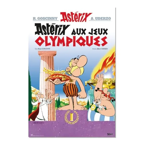 Erik Asterix & Obelix Poster Bei den Olympischen Spielen bunt