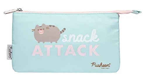 Erik Pusheen Rose Federmäppchen 21,5 cm 3fach
