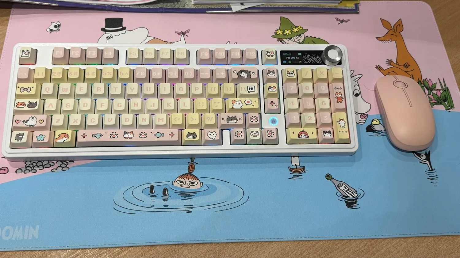 Erik Moomin Gaming-Mauspad XL rutschfest