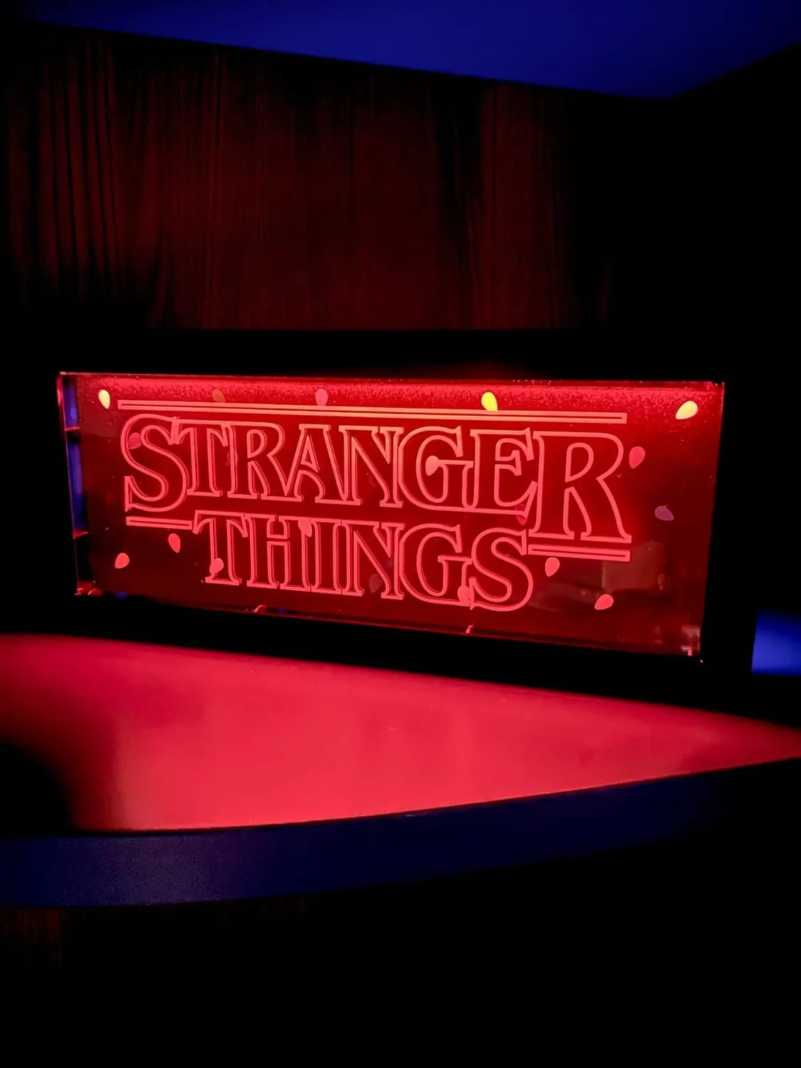 Erik Stranger Things Upside Down Lampe LED 32,5cm doppelseitig