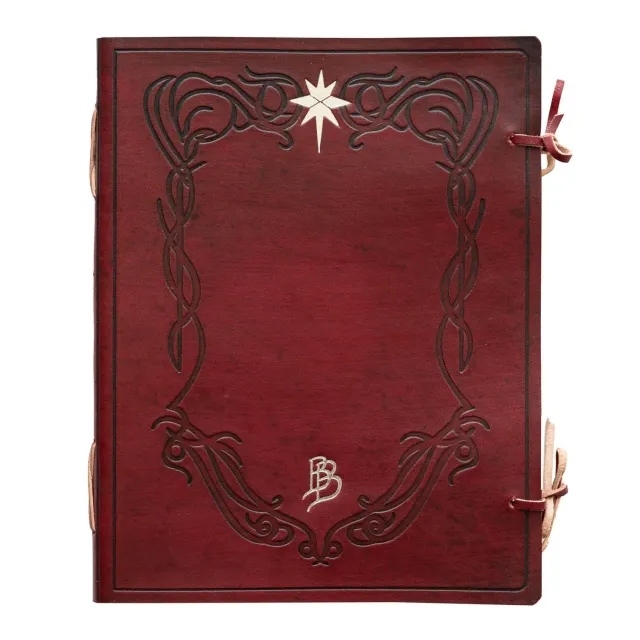 Erik Herr der Ringe Notizbuch Leder blanko 180 Seiten