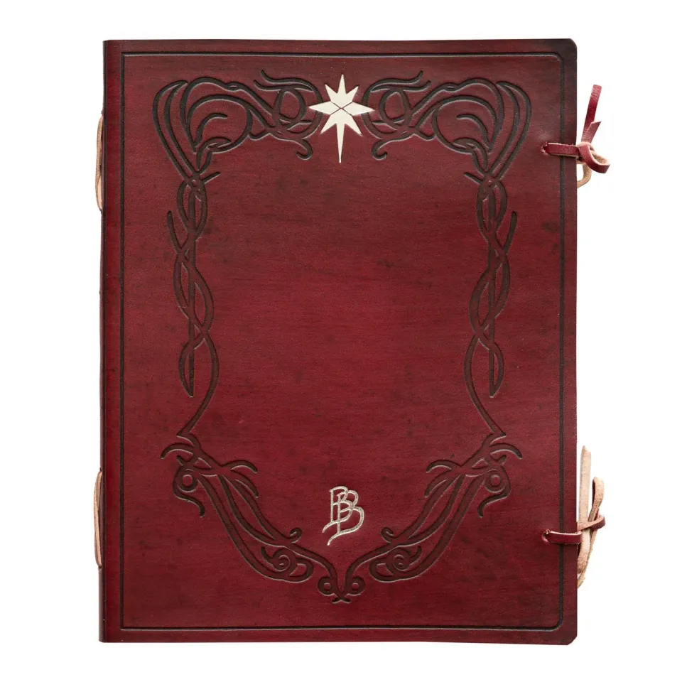 Erik Herr der Ringe Notizbuch Leder blanko 180 Seiten