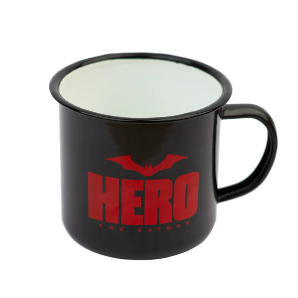 Erik Batman Tasse Metall 380 ml schwarz spülmaschinenfest