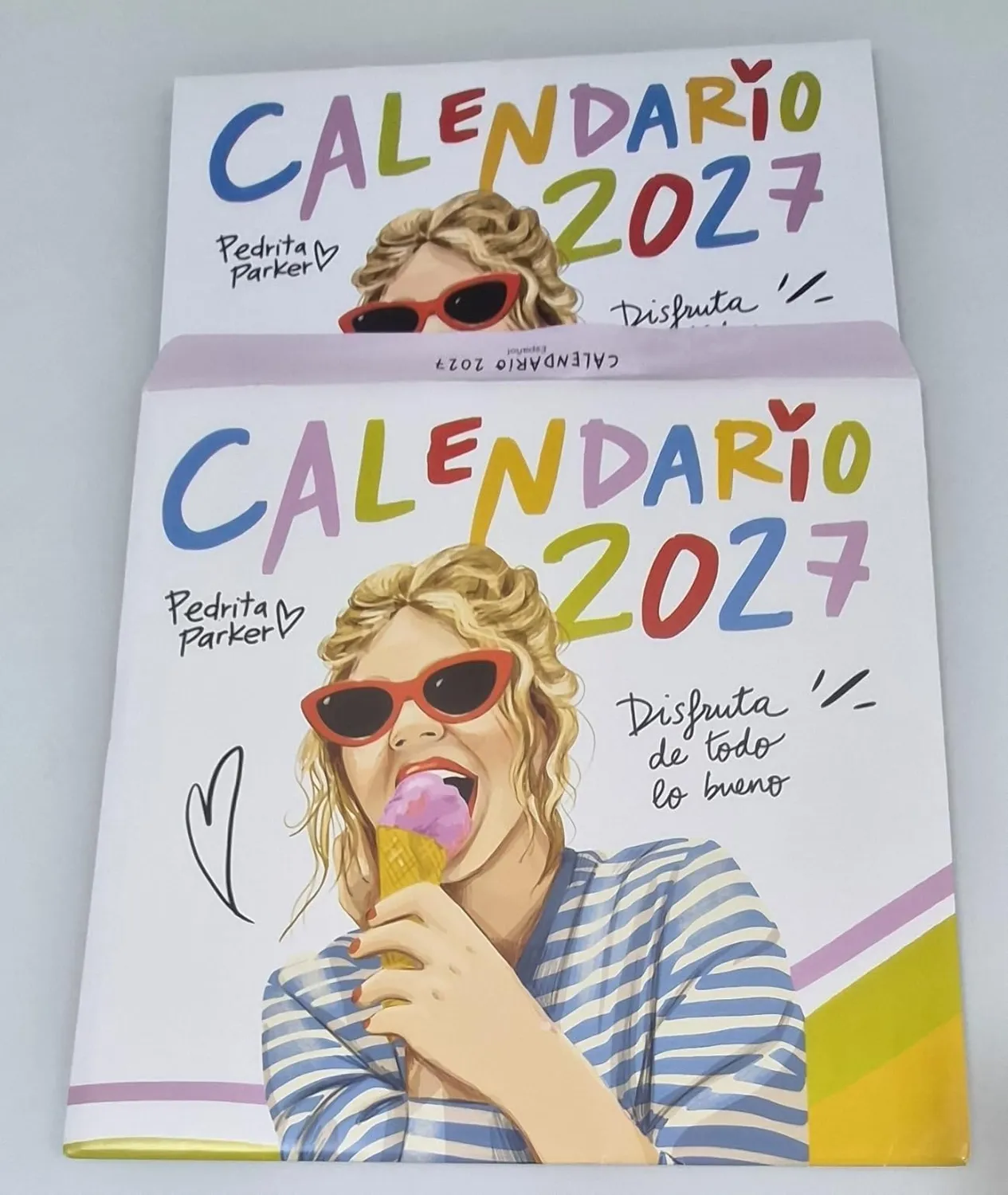 Erik Pedrita Parker Wandkalender 2027 Familienkalender