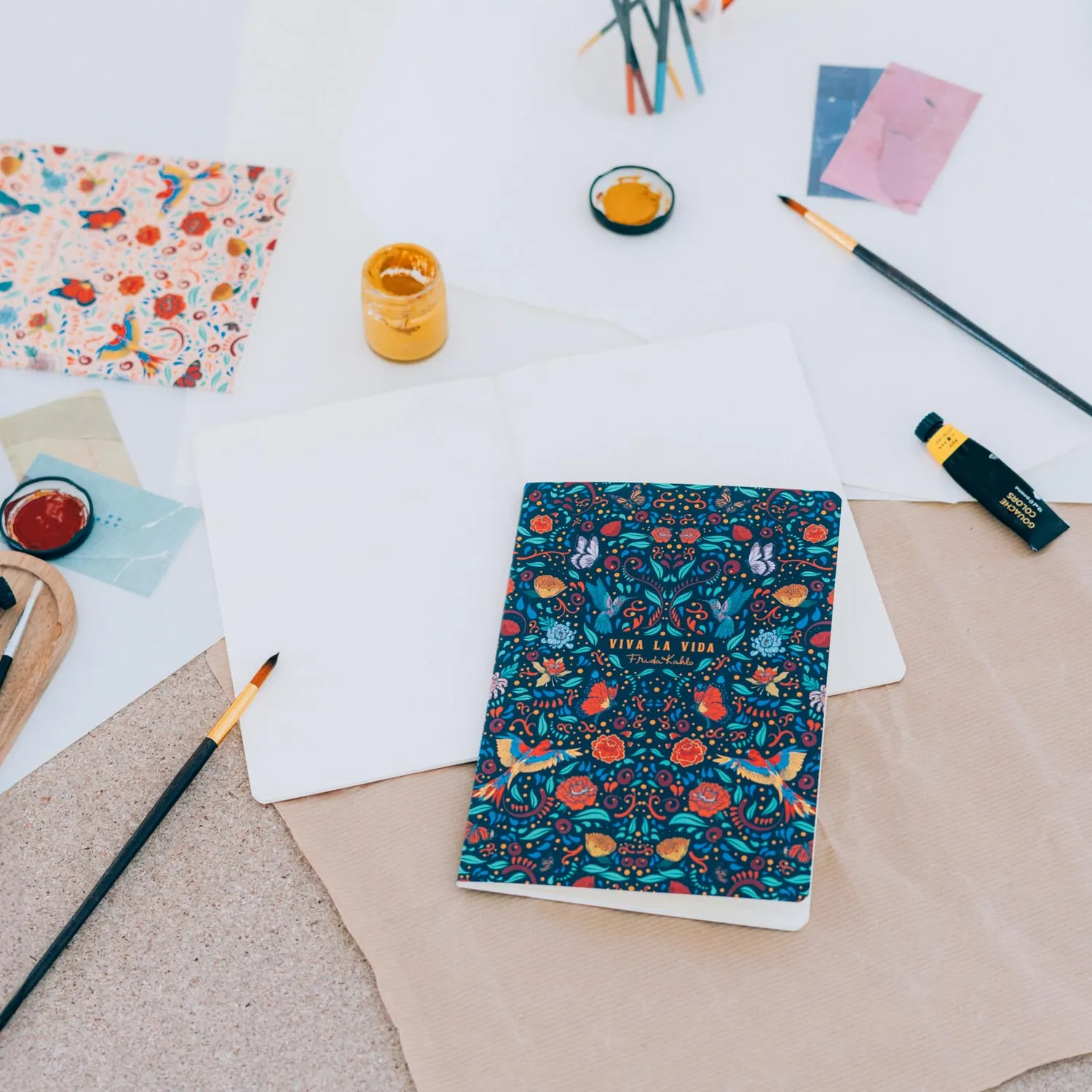 Erik Frida Kahlo Notizbücher A5 3er-Pack liniert dotted blanko