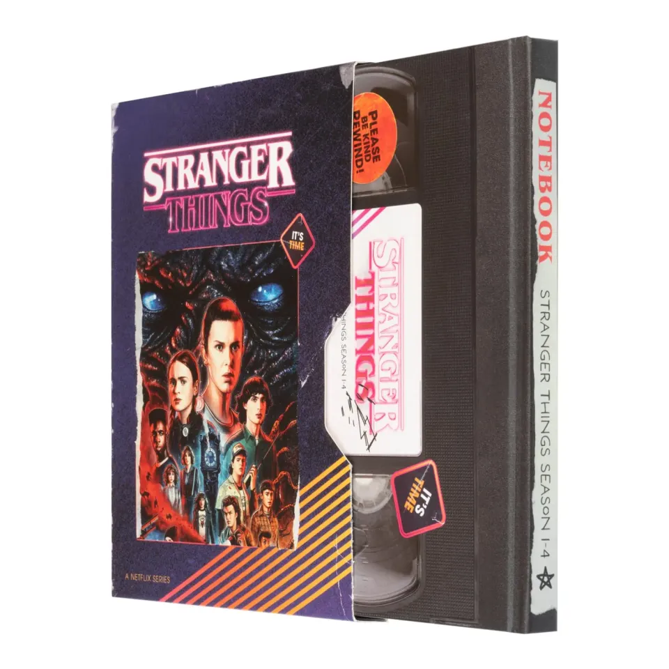 Erik Stranger Things VHS Notizbuch A5 dotted