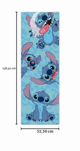 Erik Disney Stitch Türposter Kunstdruck