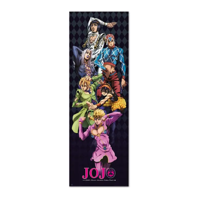 Erik Jojo's Bizarre Adventure Türposter 53x158 cm Glanzpapier