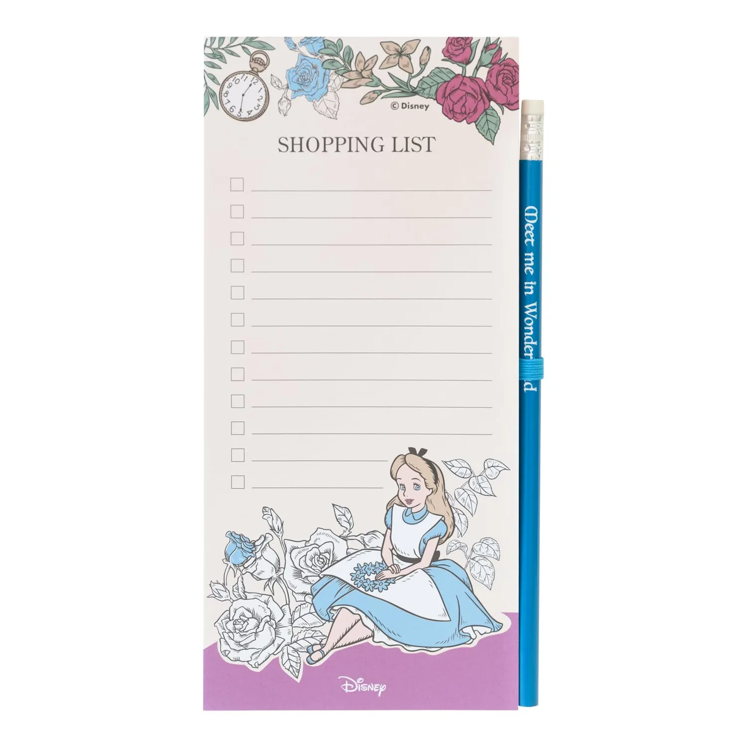 Erik Notizblock magnetisch 10x21 cm mit Stift