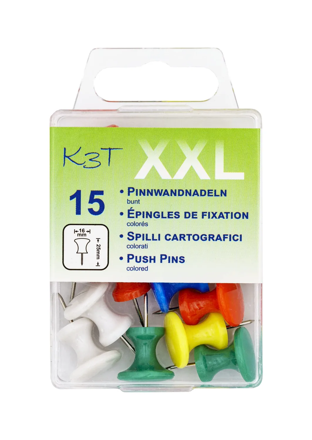 TSI K3T Pinnwandnadeln XXL 16x25mm