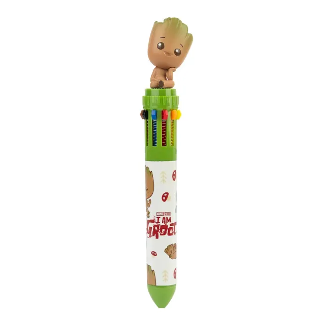 Erik Marvel Groot Kugelschreiber 10 Farben mit 3D-Topper