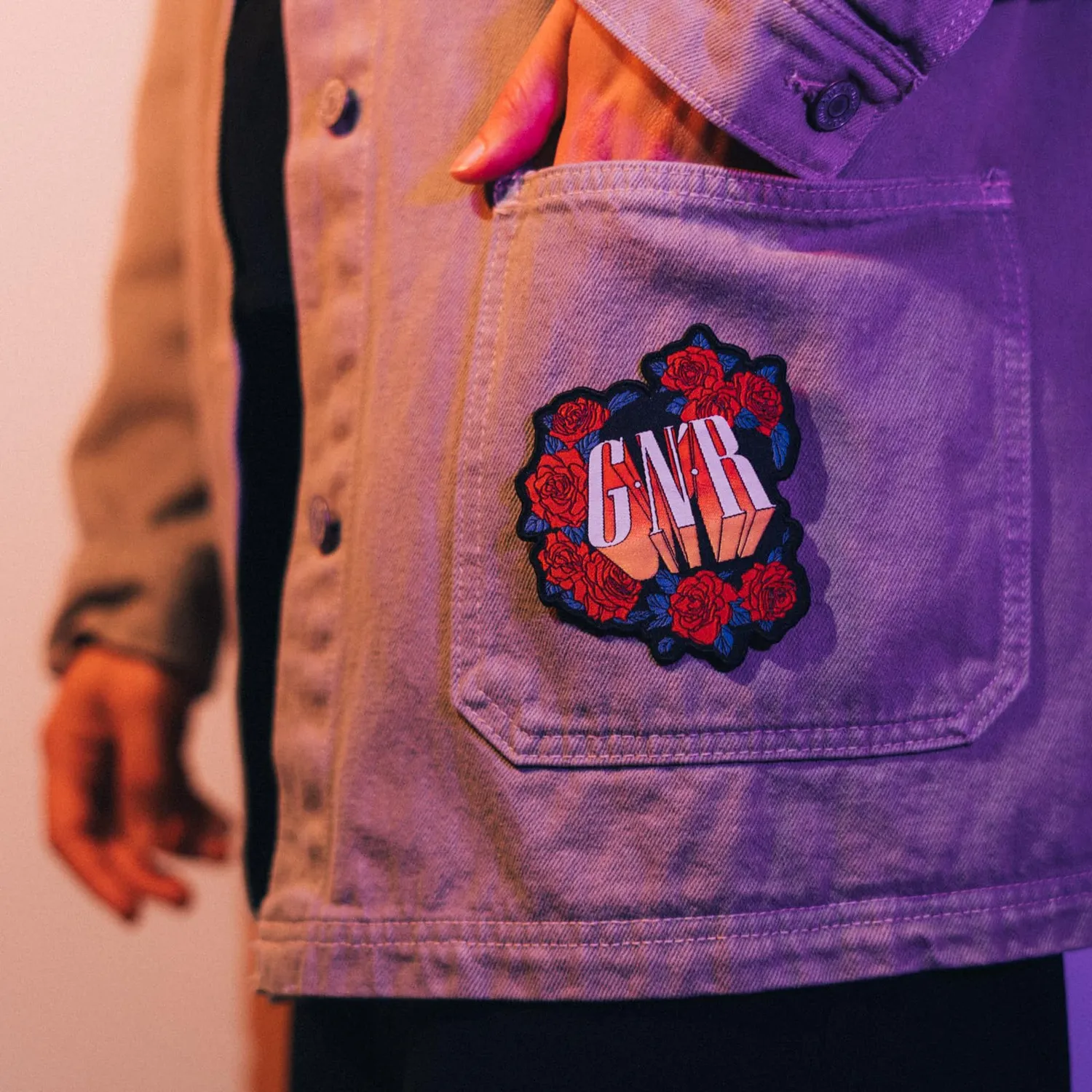 Erik Guns N Roses Patches 3er-Set gestickt