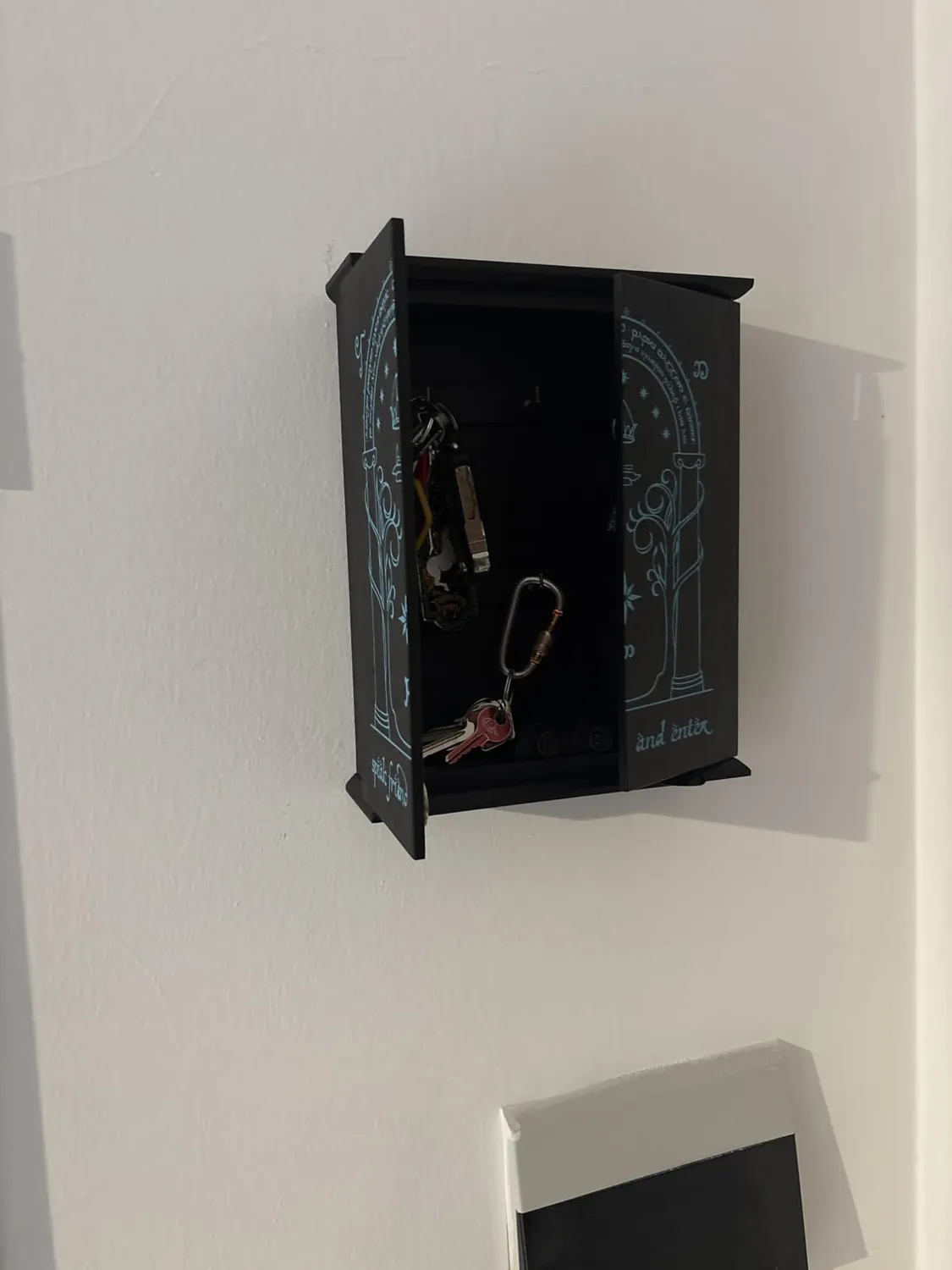 Erik Herr der Ringe Schlüsselkasten Türen von Durin MDF
