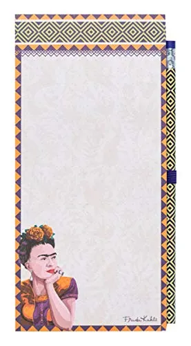 Erik Frida Kahlo Notizblock magnetisch 90 Blatt
