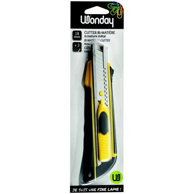 WONDAY Cut’n’stop Cutter 18 mm Cuttermesser