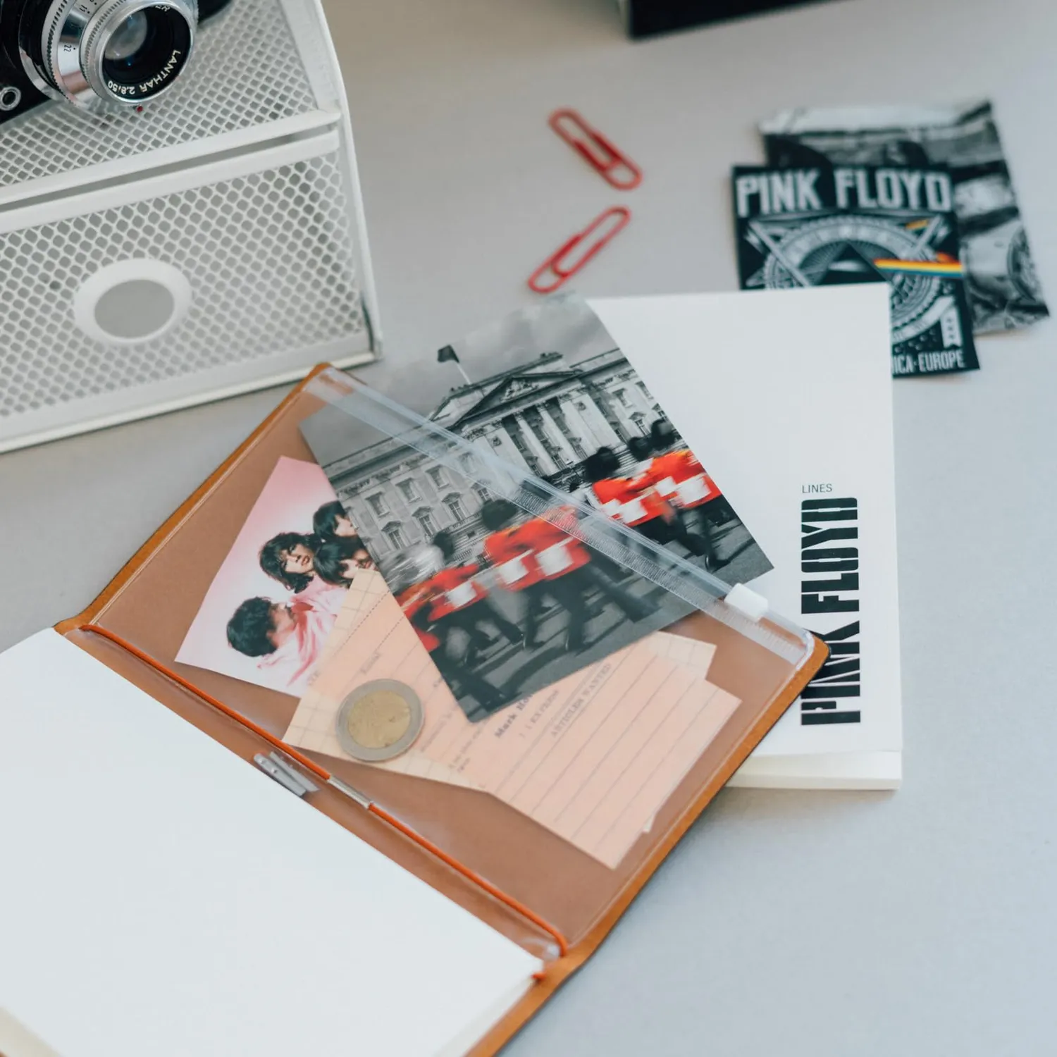 Erik Pink Floyd Notizbuch Journal Reisetagebuch Geschenk