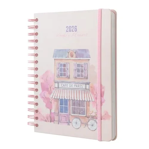 Erik Watercolor Kalender 2026 A5 Wochenplaner Paris 176 Seiten