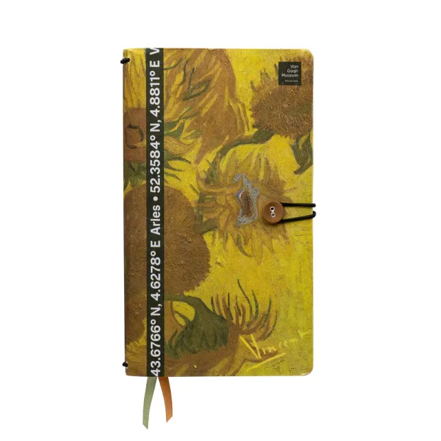 Erik Van Gogh Museum Sonnenblumen Notizbuch A5 nachfüllbar