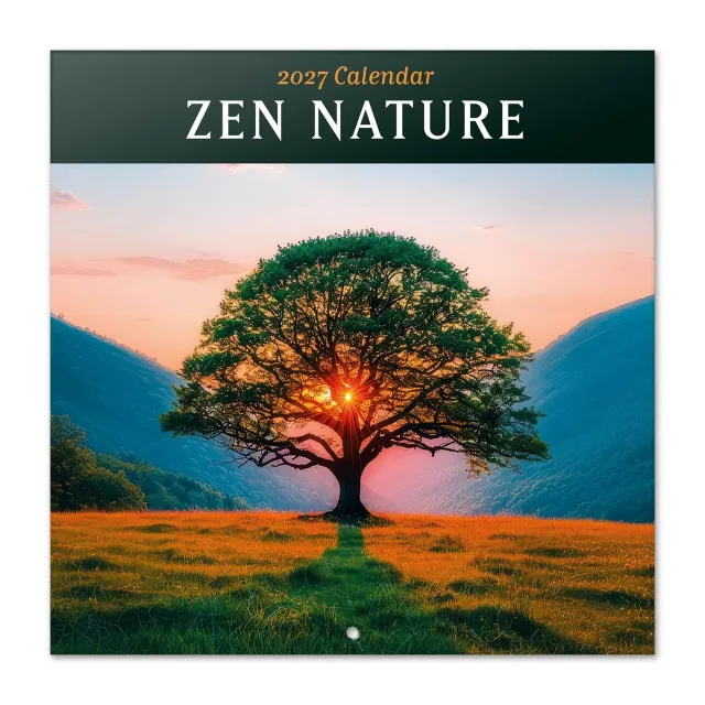 Erik Wandkalender 2027 30x30 Naturmotive