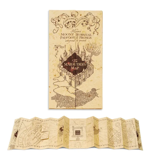 Erik Harry Potter Karte des Rumtreibers Gross