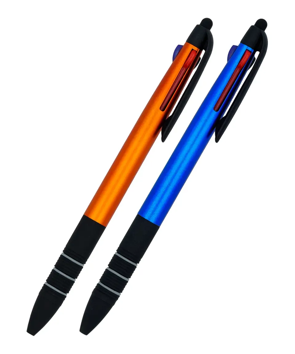 TSI 20111 3-Farb Touchscreen Kugelschreiber rot blau schwarz