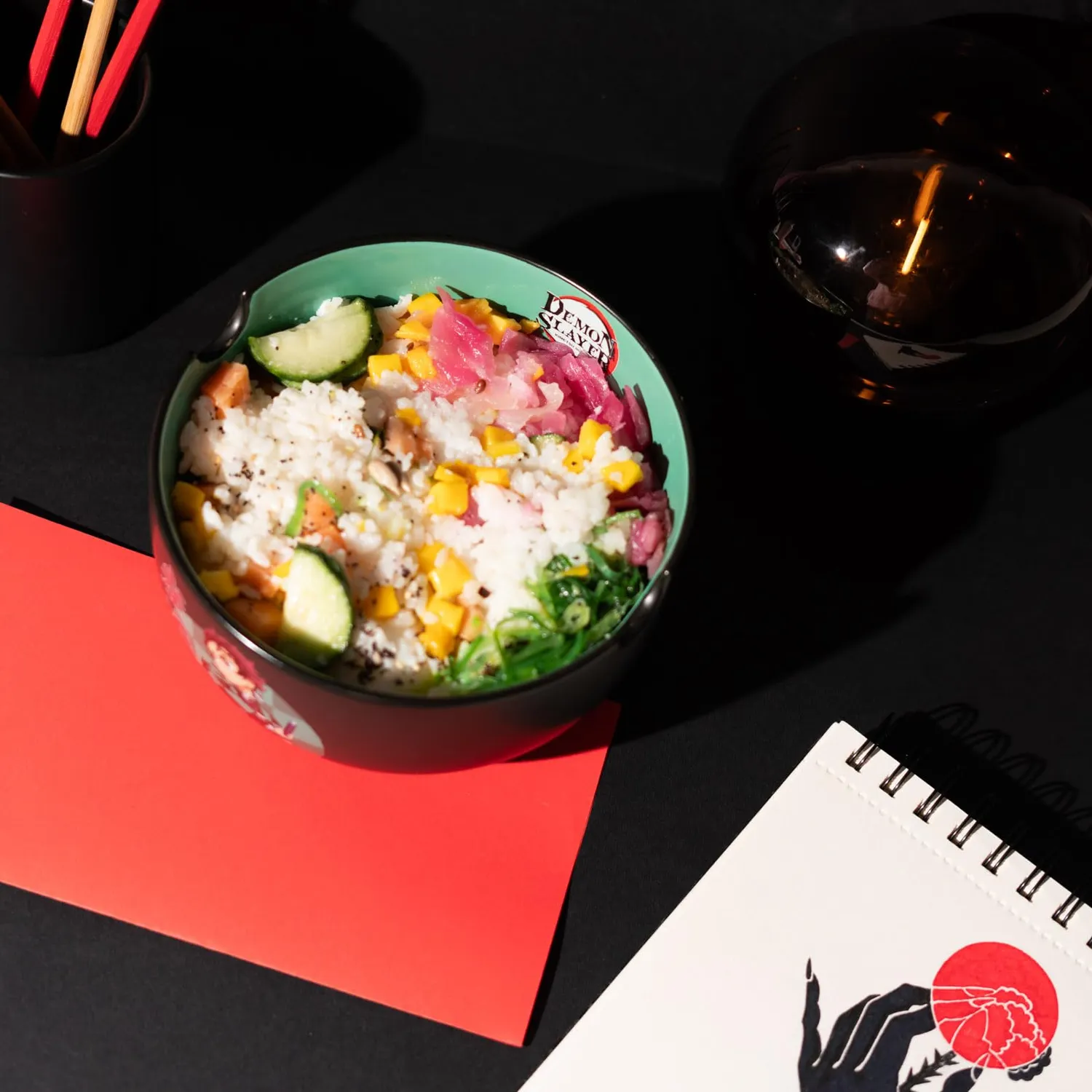Erik Demon Slayer Ramen Bowl 1400 ml mit Stäbchen
