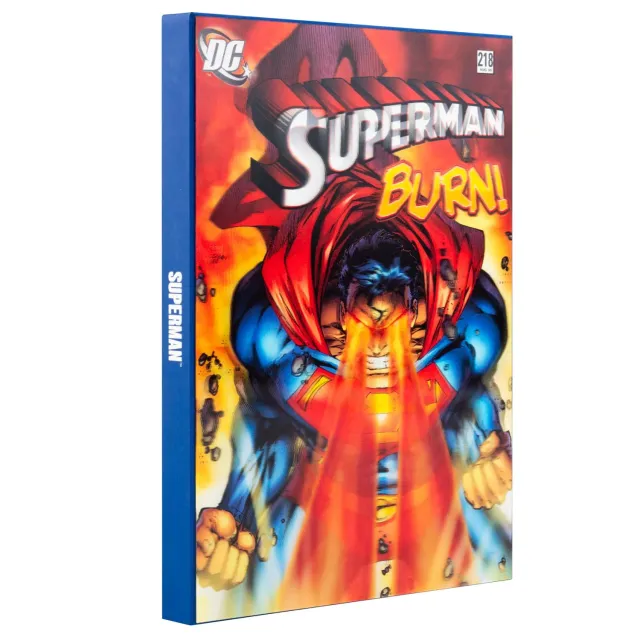 Erik DC Superman Notizbuch A5 Dotted 3D-Effekt 90 Blatt
