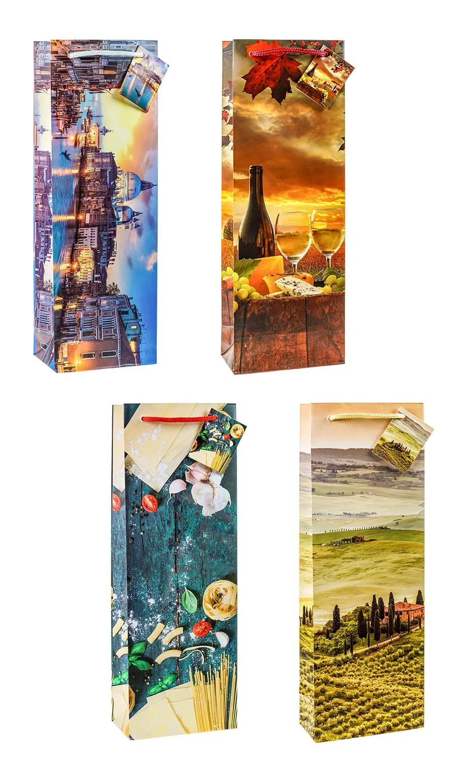 TSI Toskana Venedig 82310 Geschenktüten 12er matt
