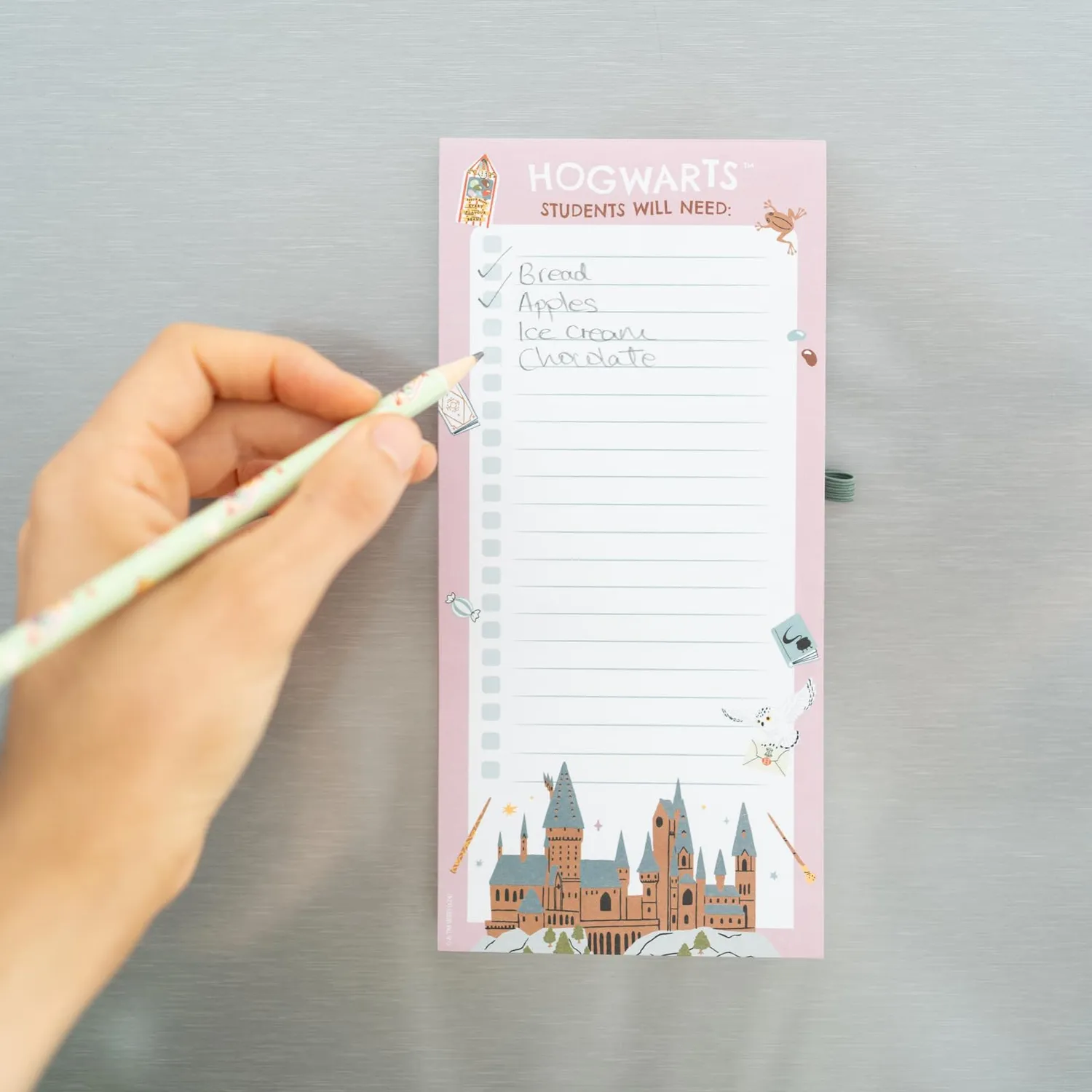 Erik Harry Potter Moments Einkaufsliste 65 Blatt mit Magnet